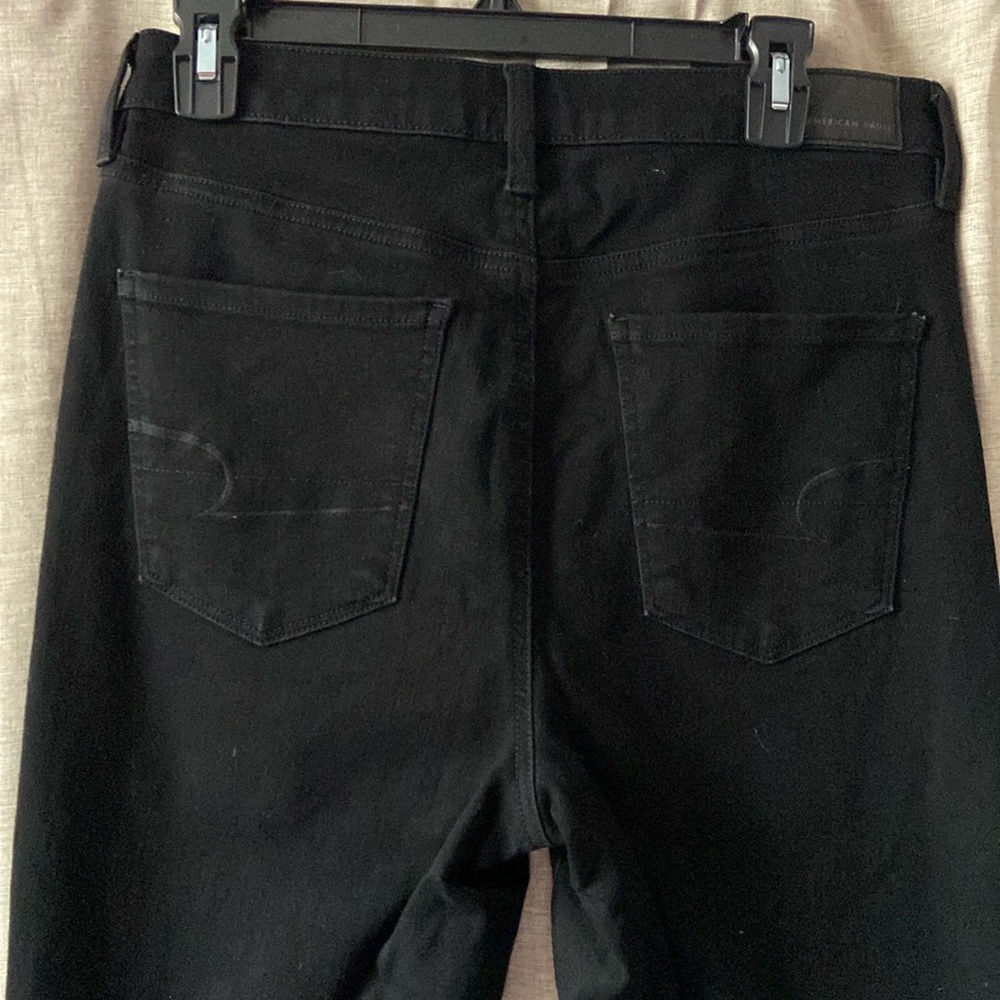 American Eagle black jeans. Size 12.